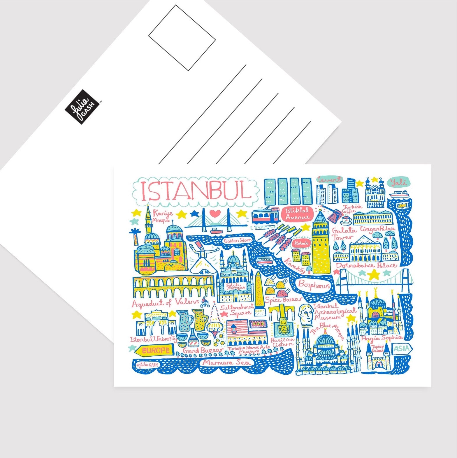 Istanbul Postcard - Julia Gash
