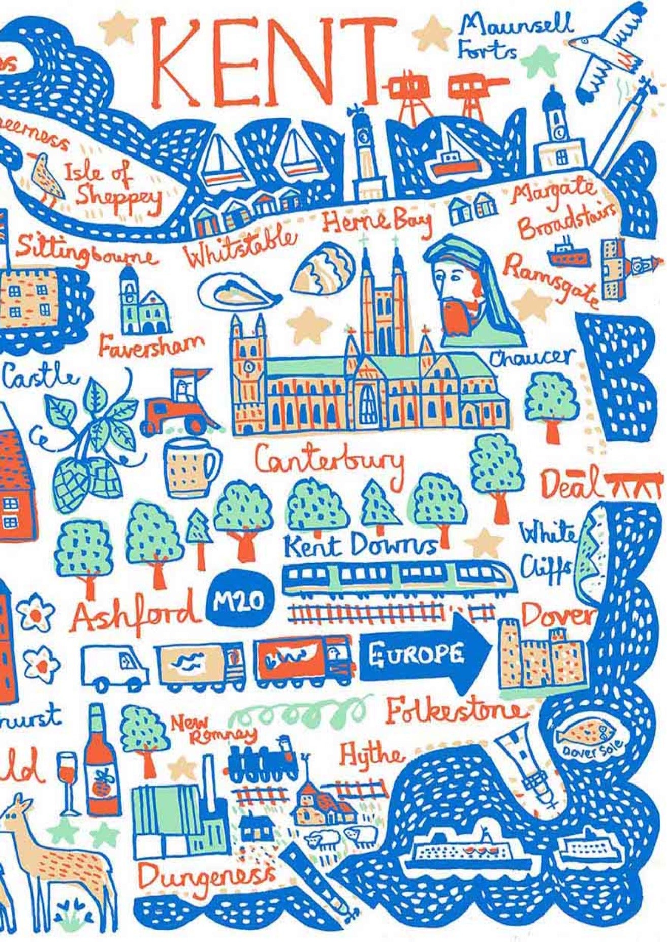 Kent Postcard - Julia Gash