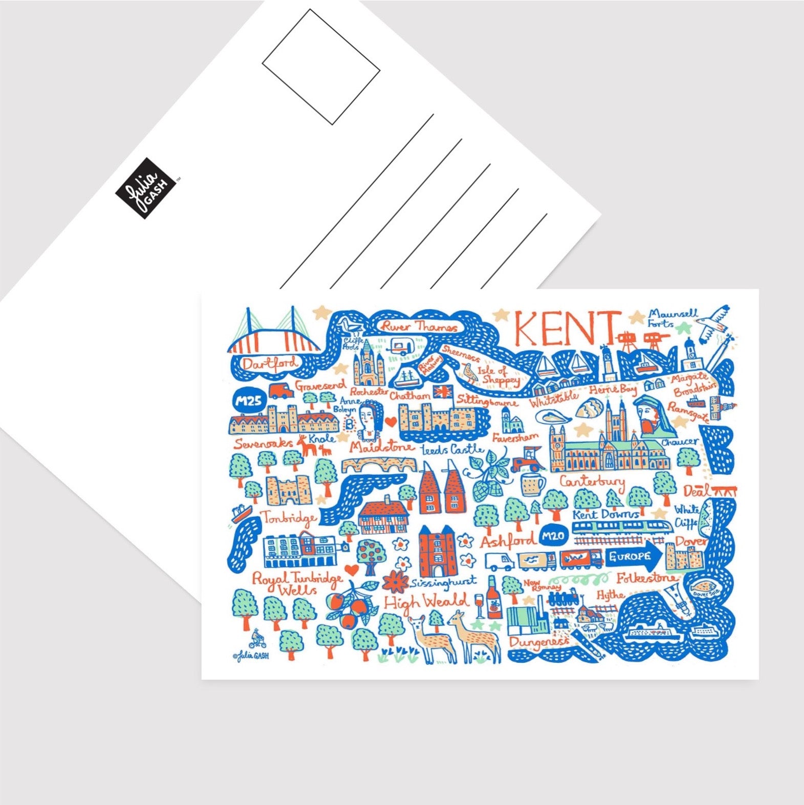Kent Postcard - Julia Gash