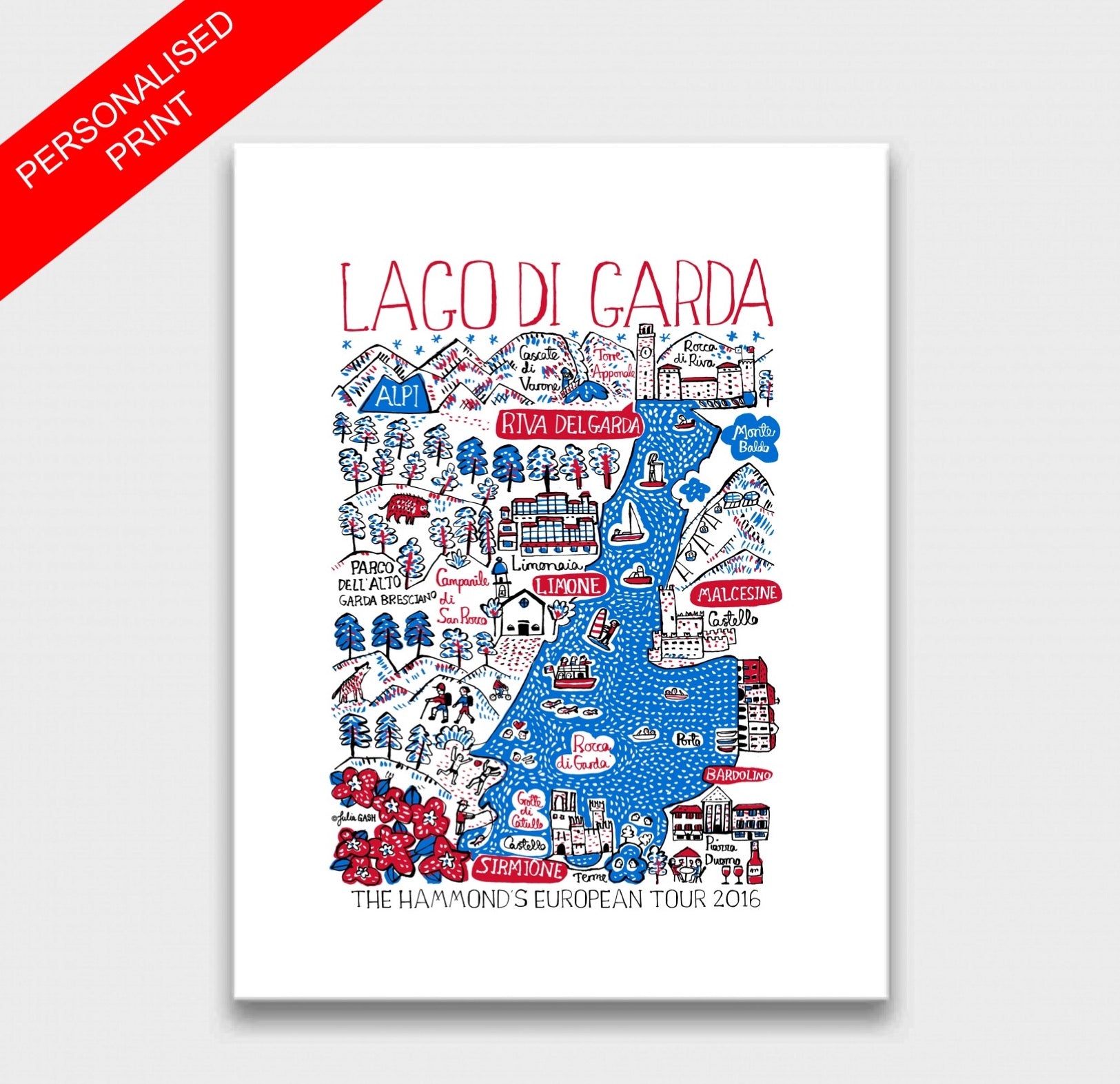 Lago Di Garda - Julia Gash