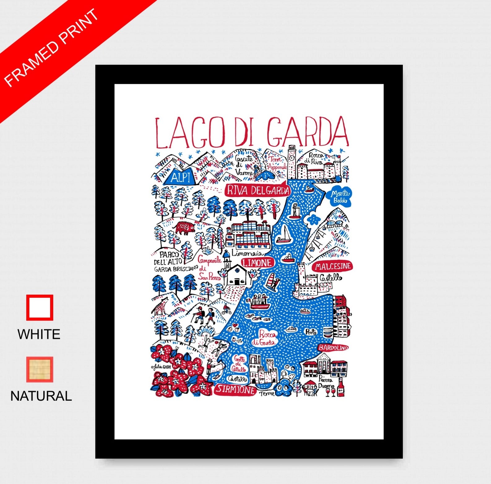 Lago Di Garda - Julia Gash