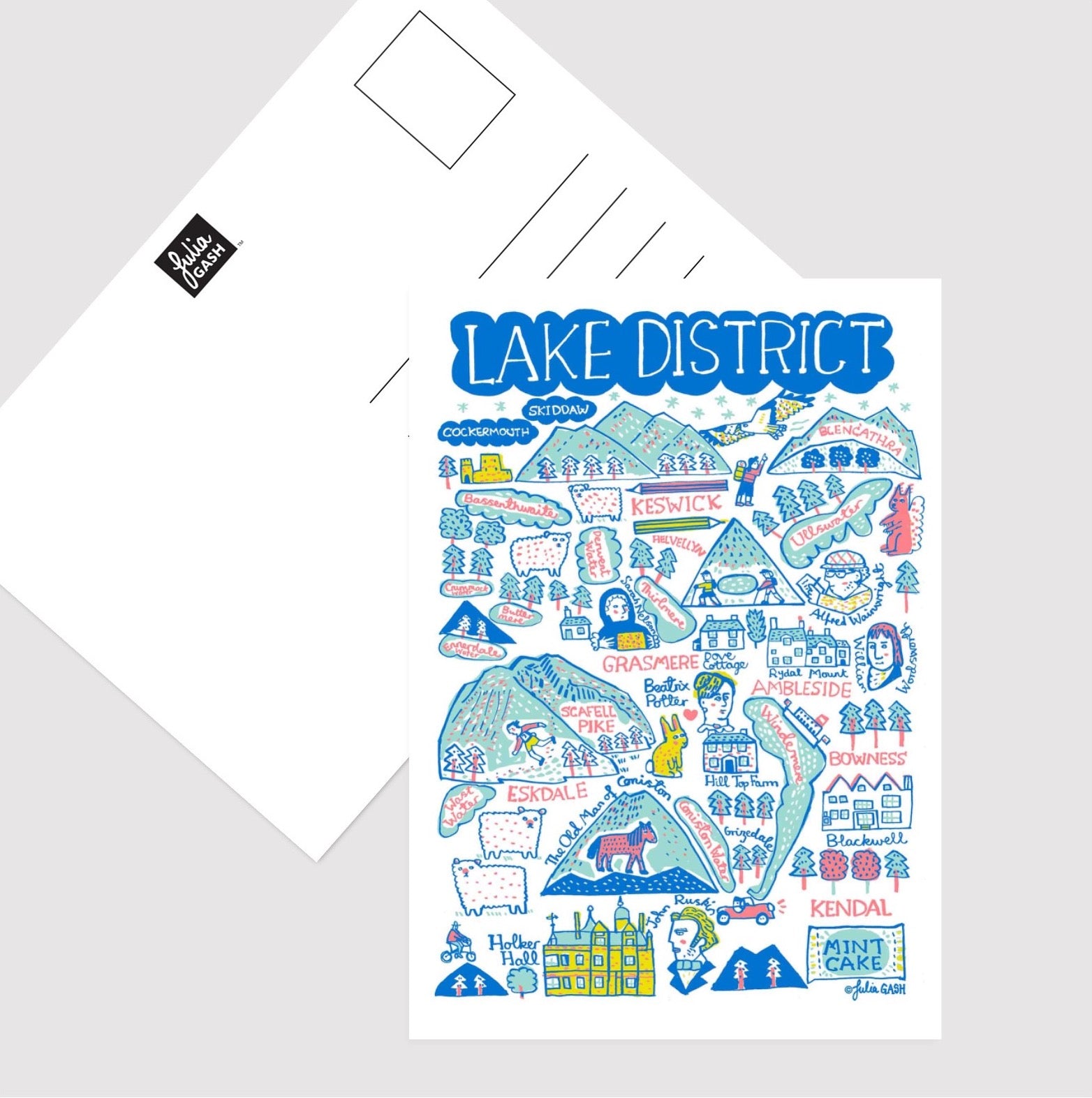 Lake District Postcard - Julia Gash