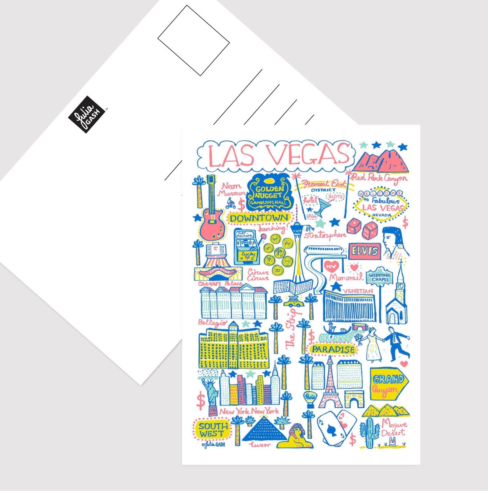 Las Vegas Postcard - Julia Gash