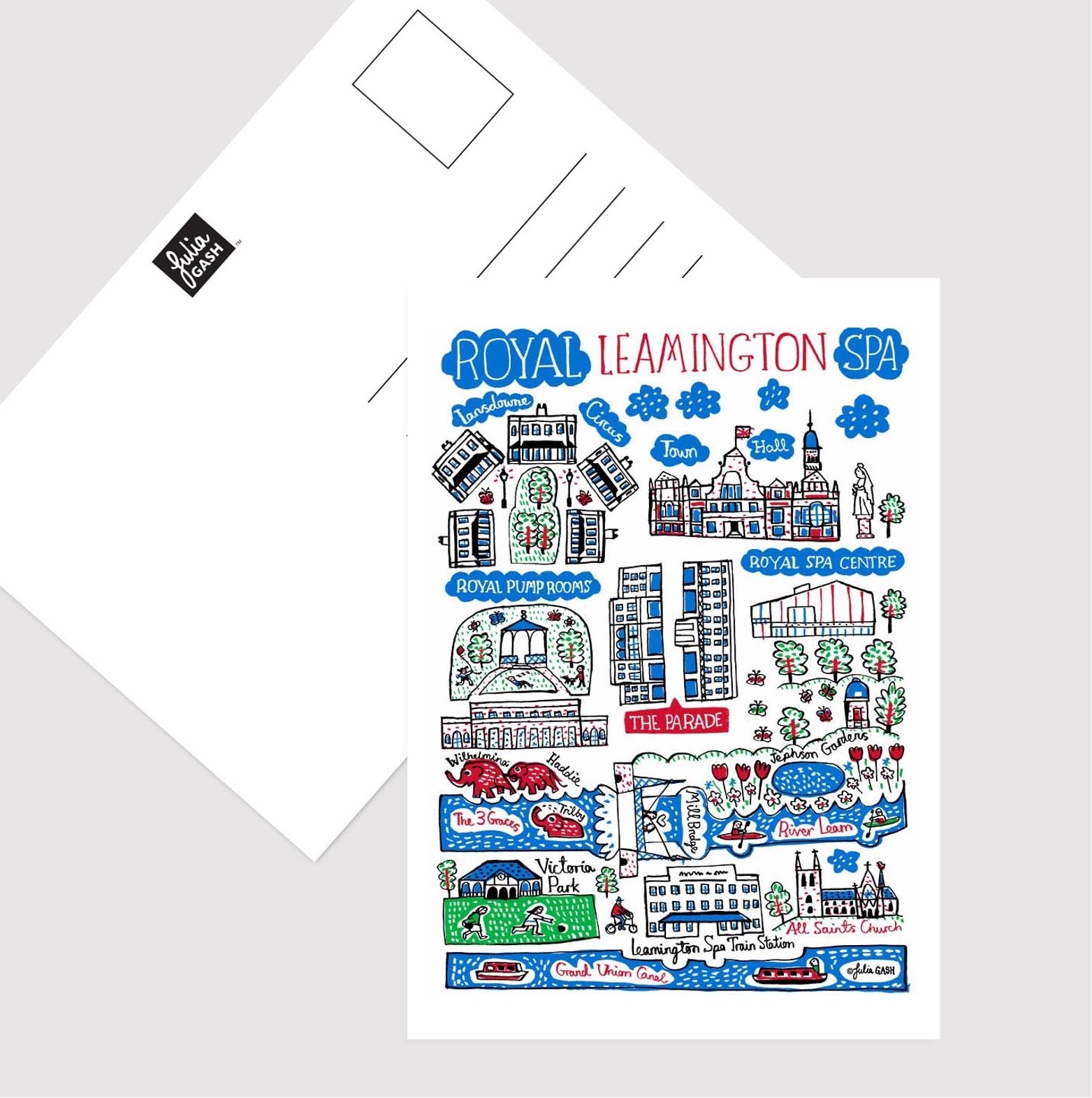 Leamington Spa Postcard - Julia Gash