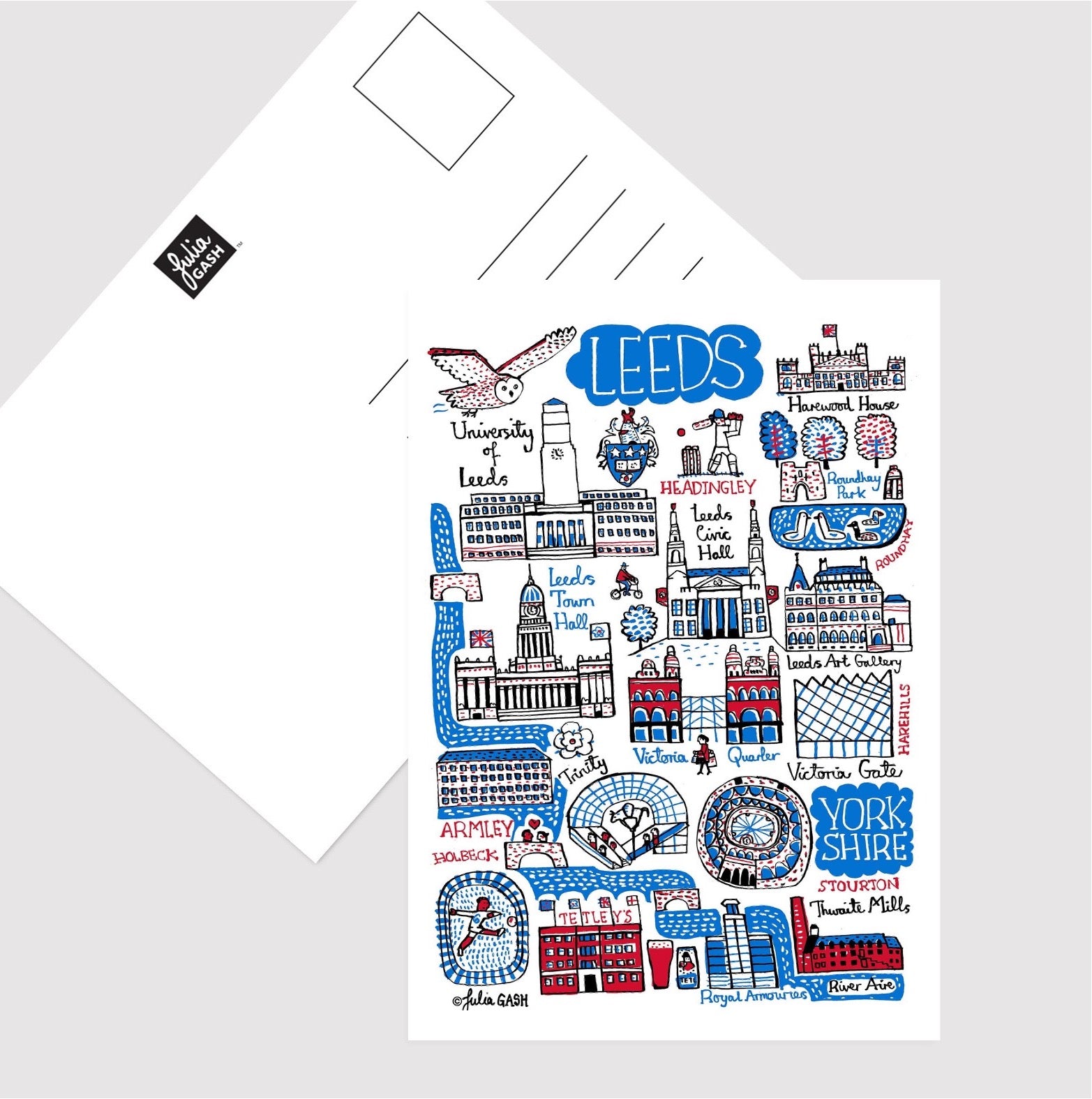 Leeds Postcard - Julia Gash