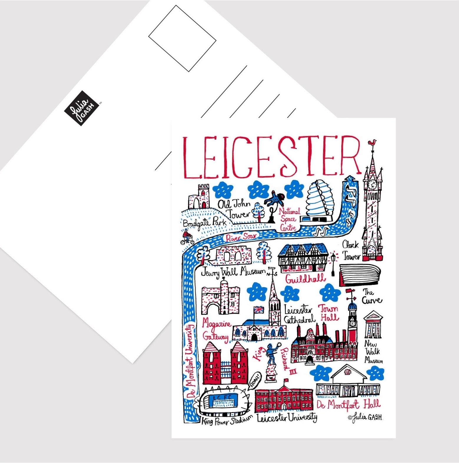 Leicester Postcard - Julia Gash