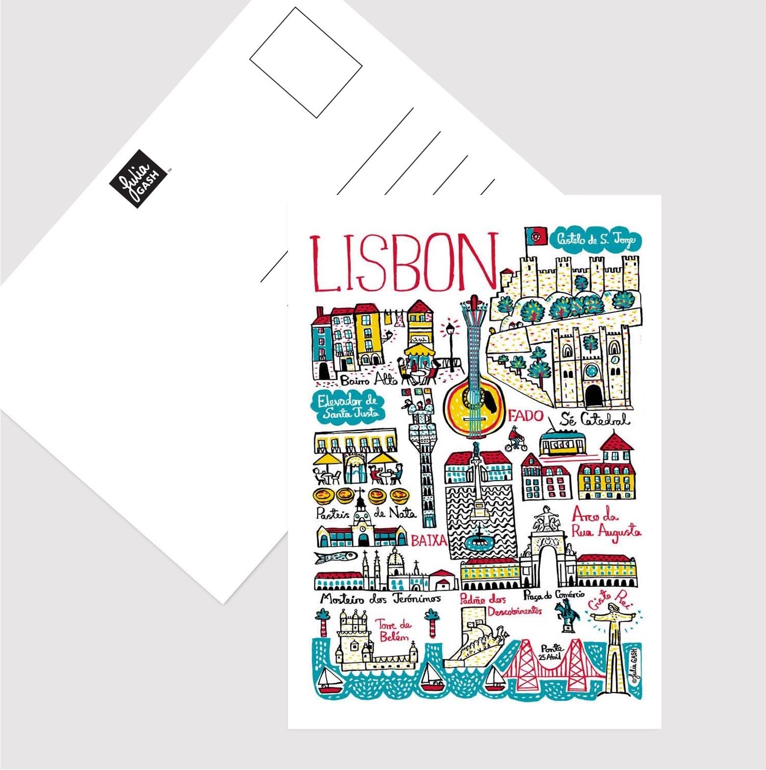 Lisbon Postcard - Julia Gash