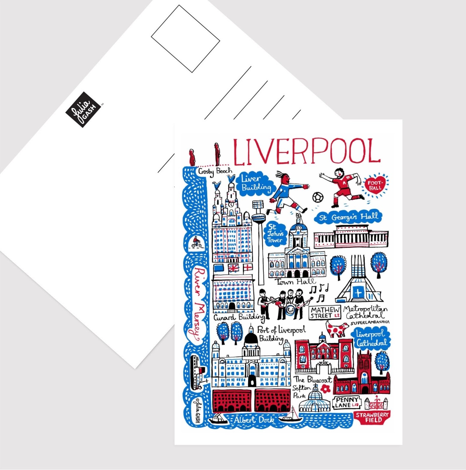 Liverpool Postcard - Julia Gash