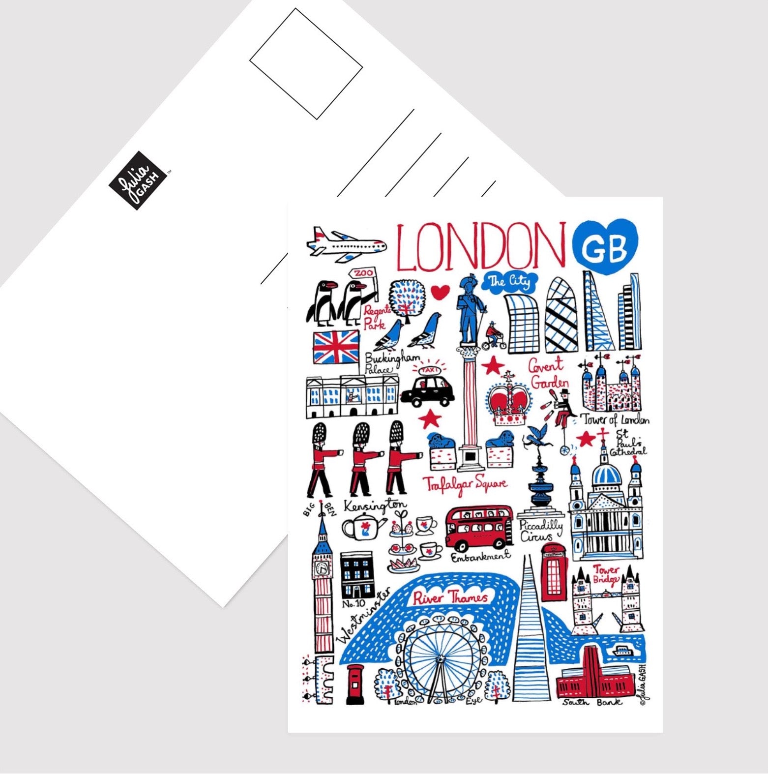 London Postcard - Julia Gash