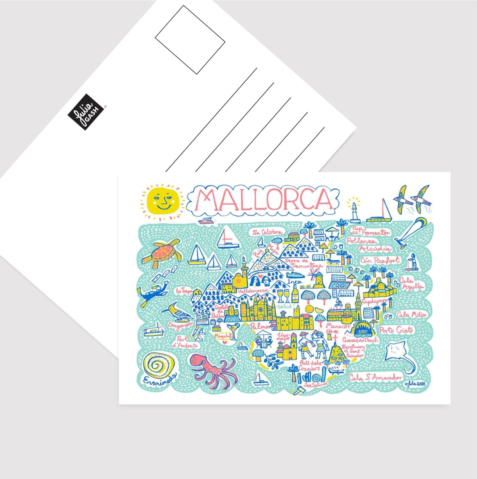 Mallorca Postcard - Julia Gash