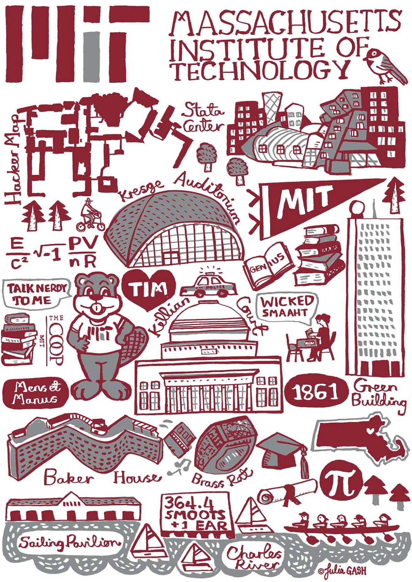 Massachusetts Institute of Technology by Julia Gash