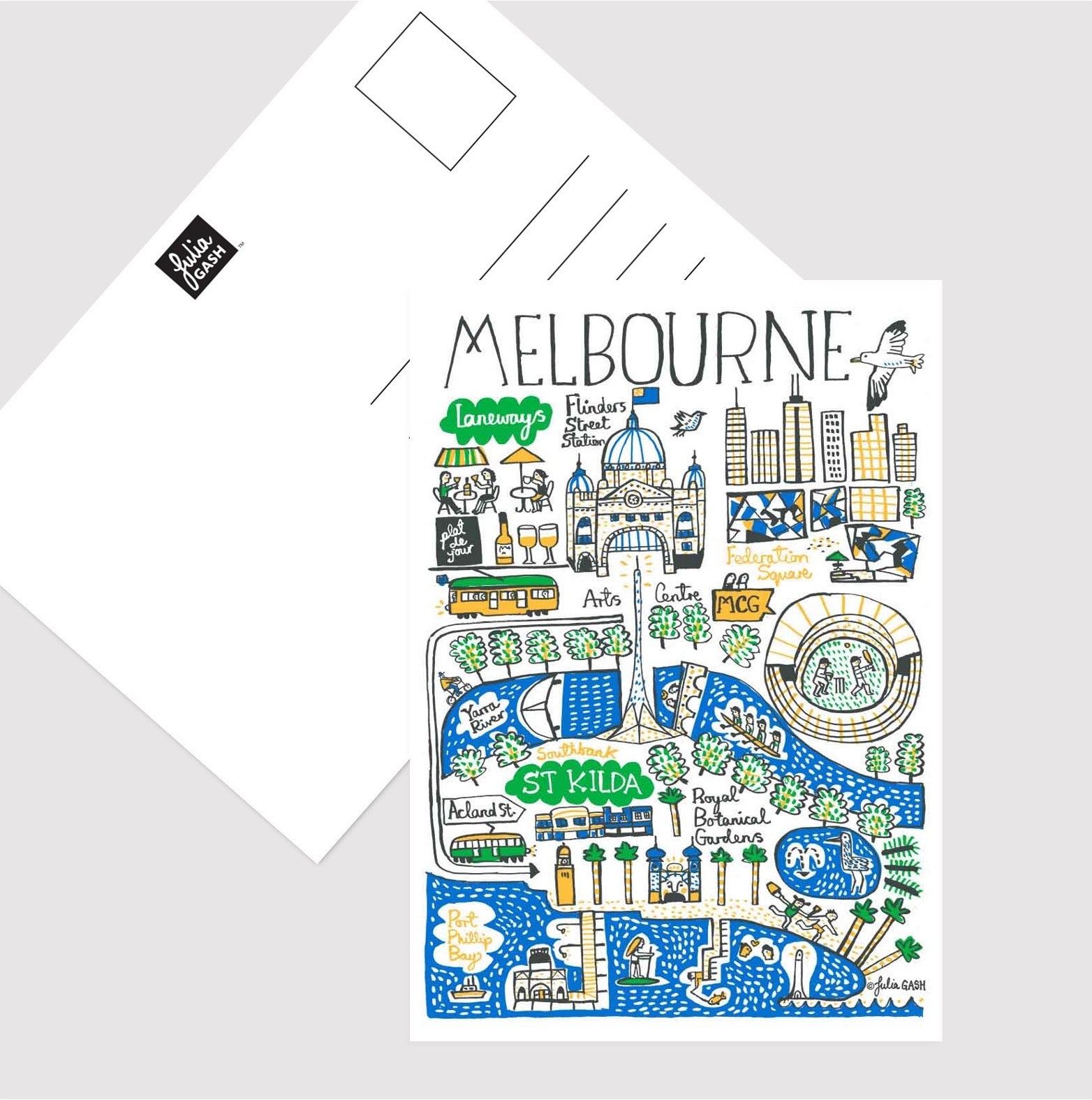 Melbourne Postcard - Julia Gash