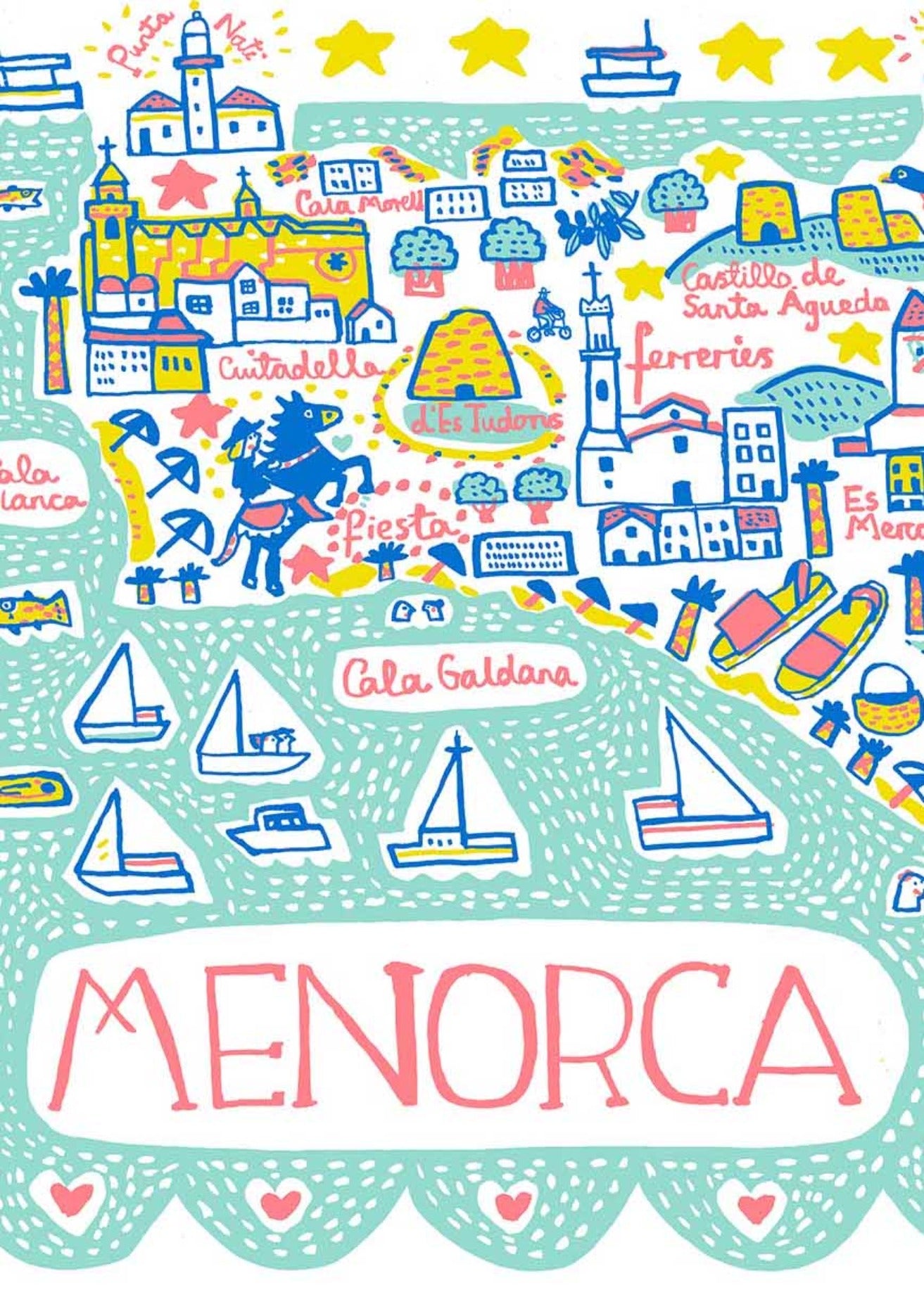 Menorca Art Print - Julia Gash
