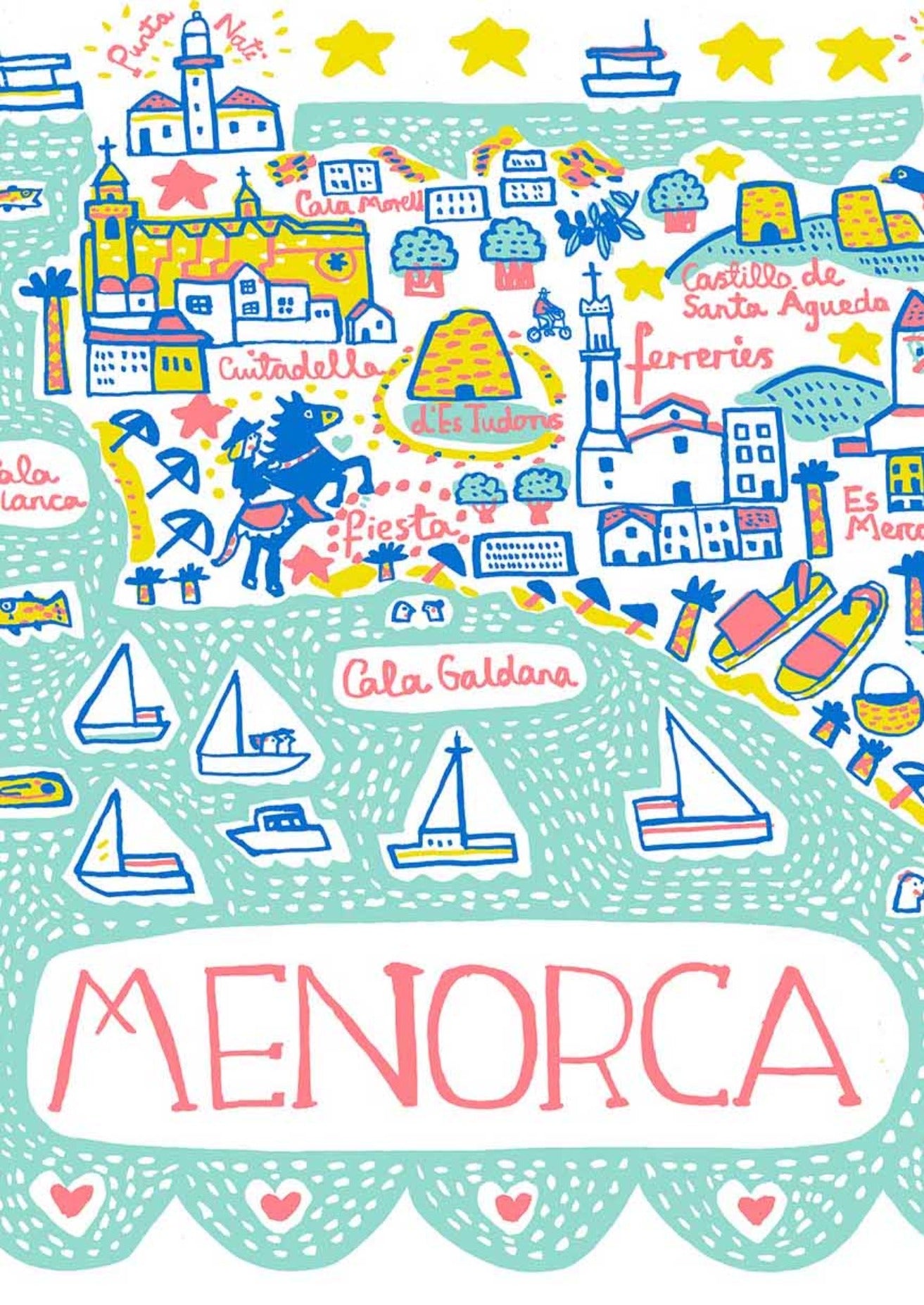 Menorca Art Print - Julia Gash