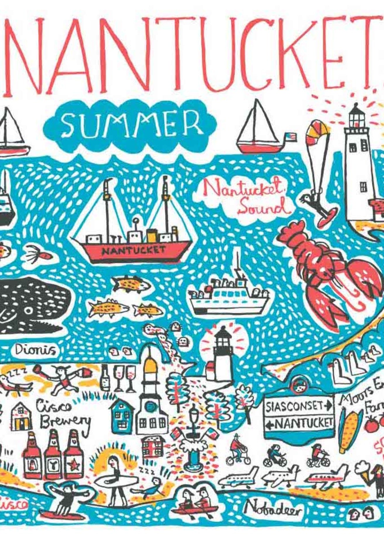 Nantucket Postcard - Julia Gash