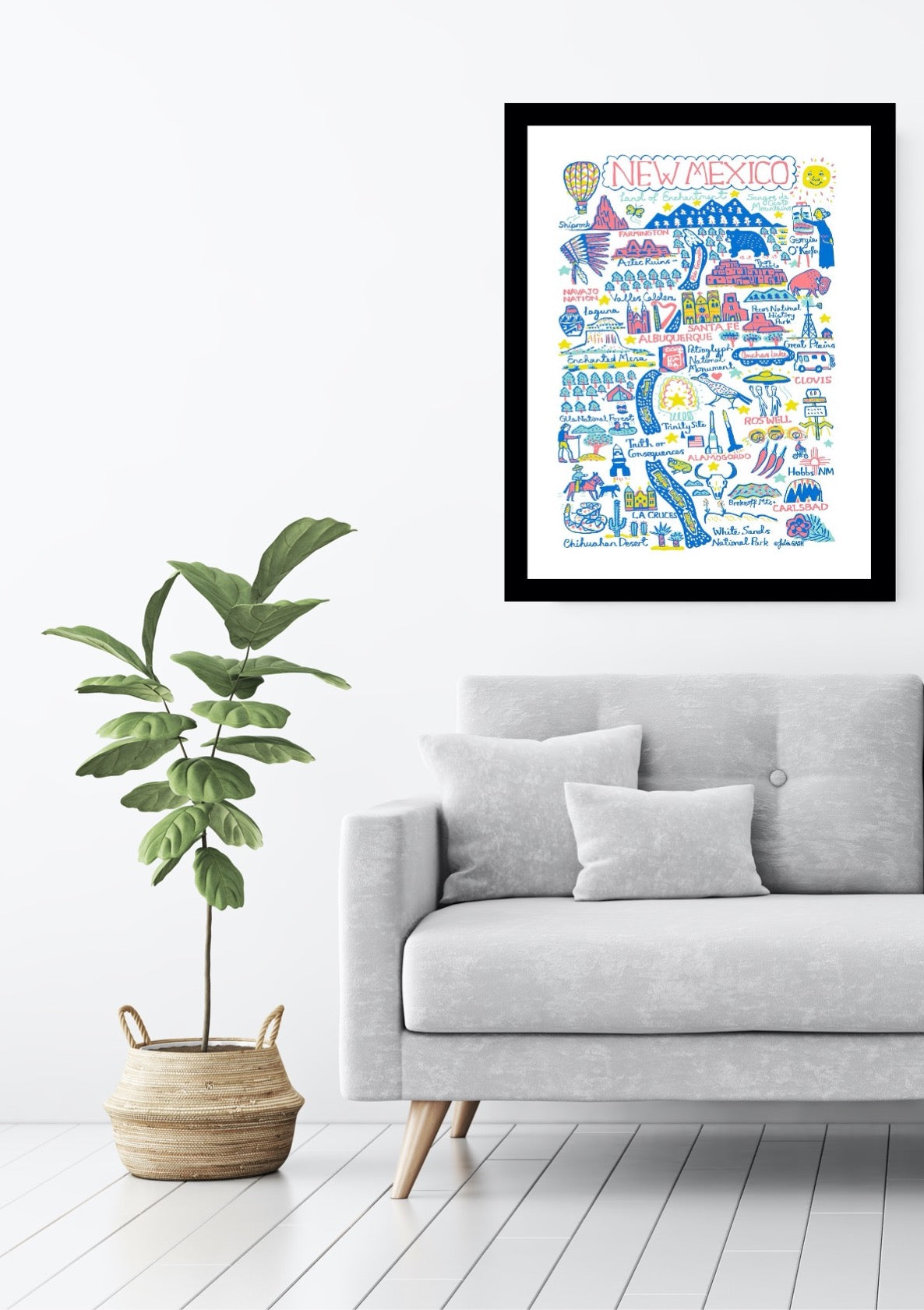 New Mexico Art Print - Julia Gash
