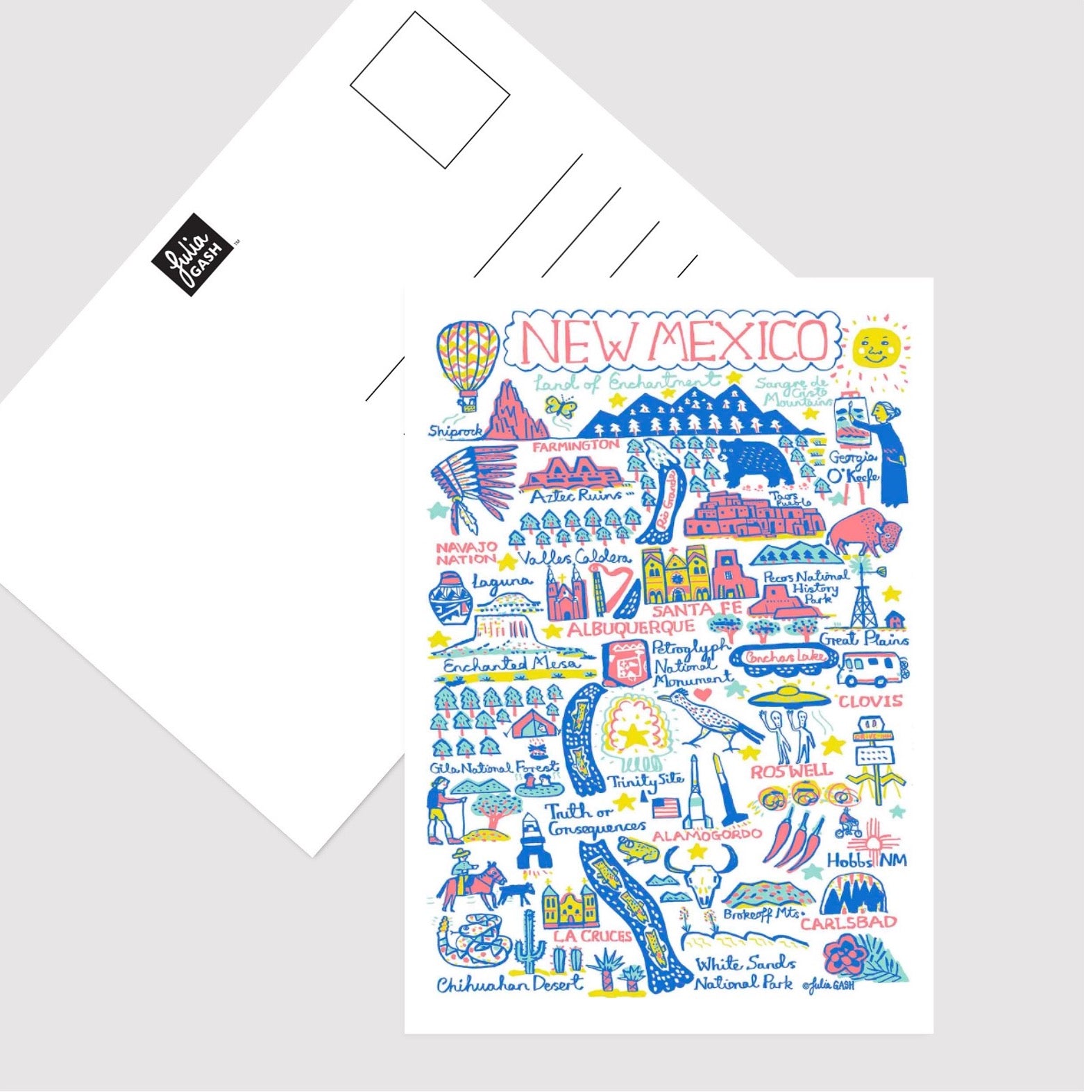 New Mexico Postcard - Julia Gash