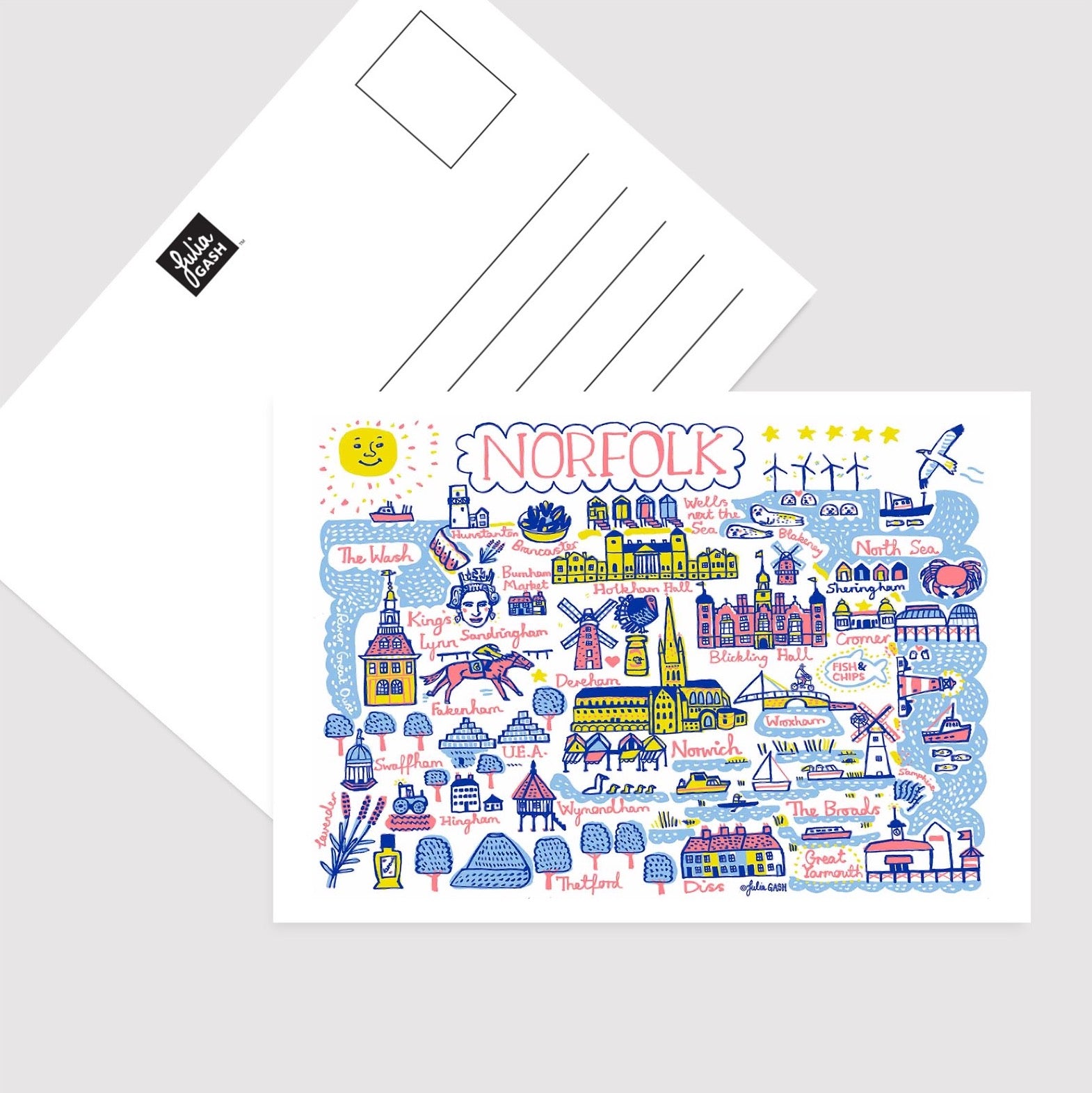 Norfolk Postcard - Julia Gash