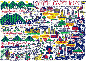 North Carolina Art Print - Julia Gash
