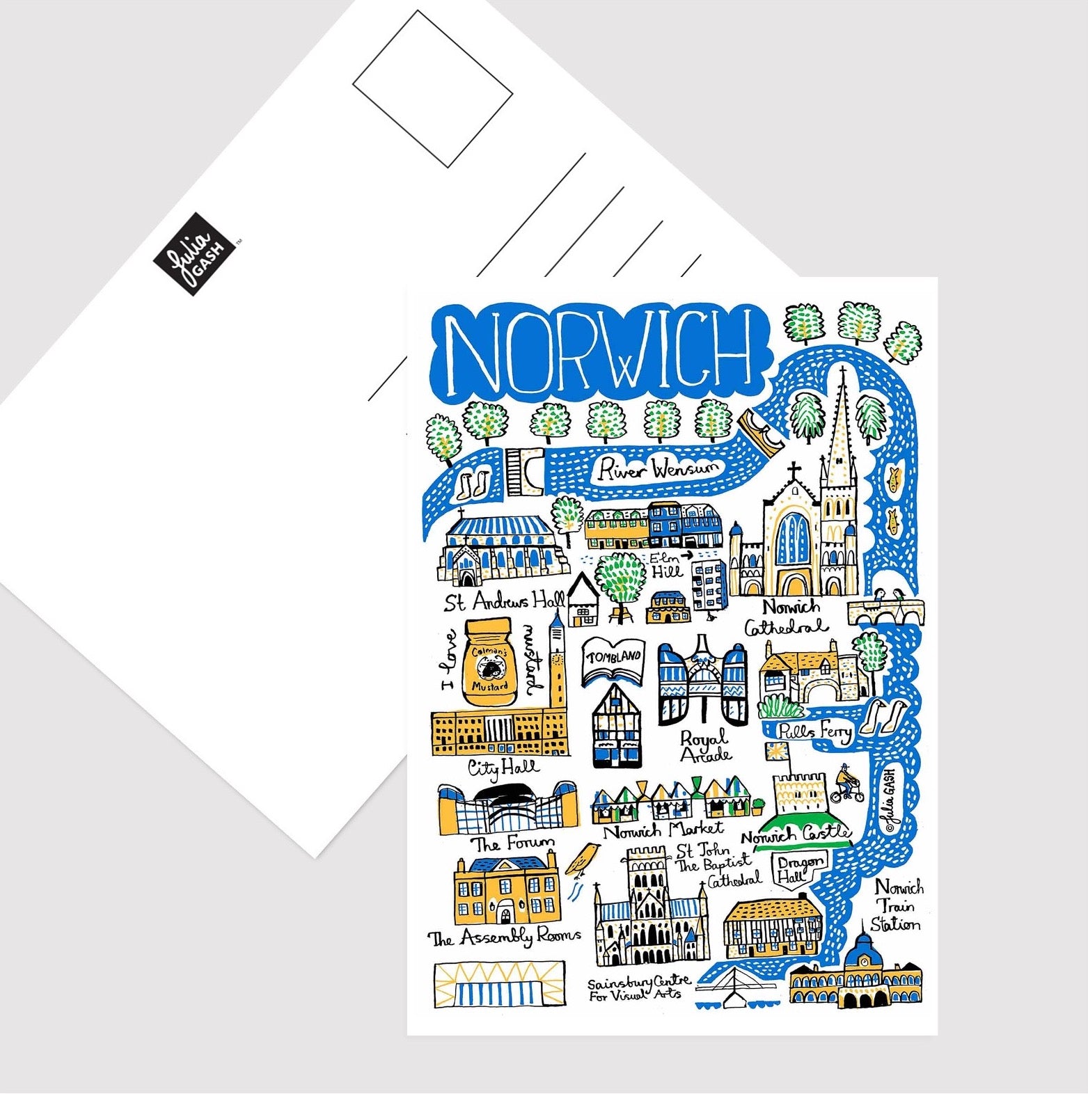 Norwich Postcard - Julia Gash