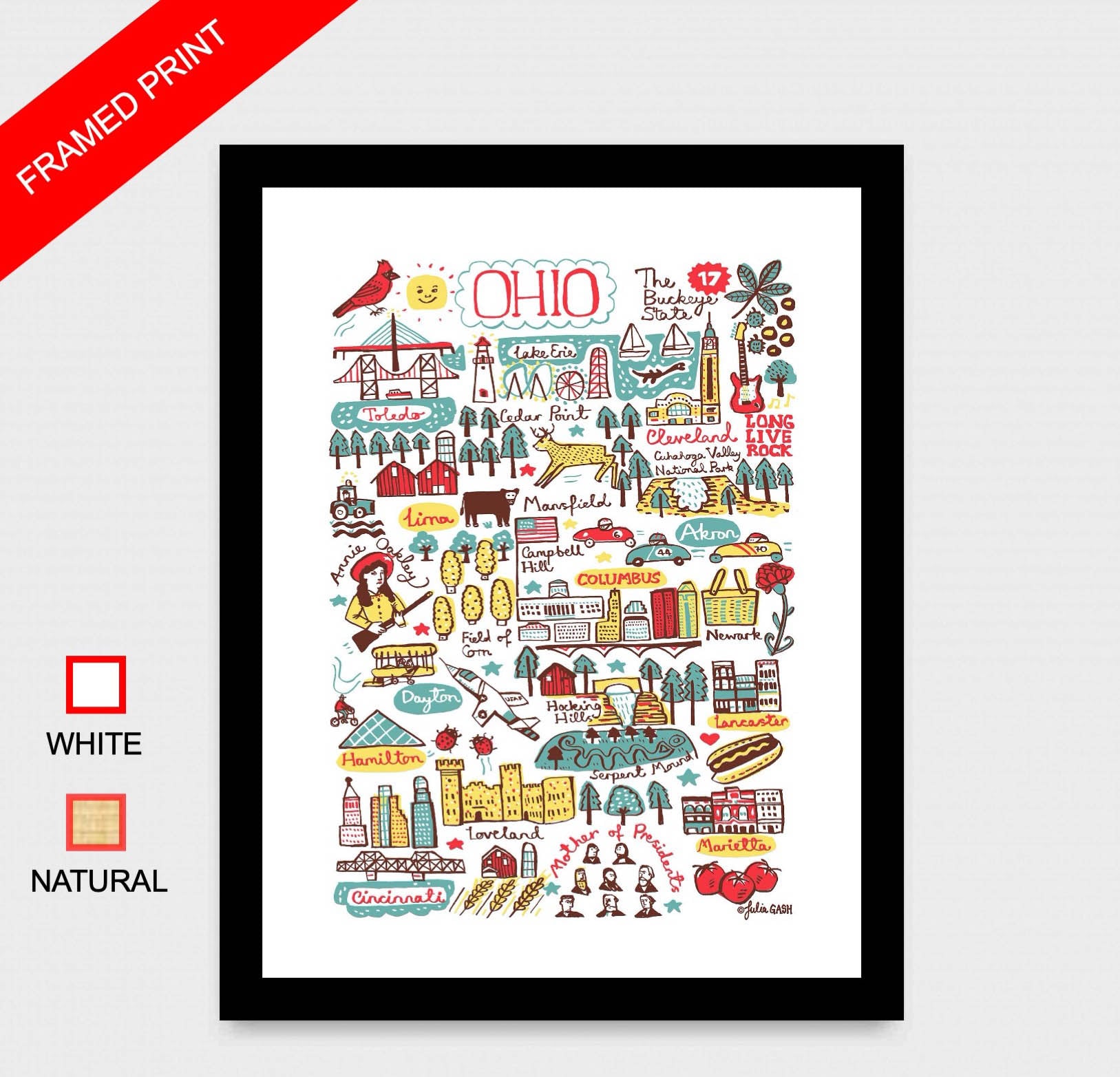 Ohio Art Print - Julia Gash