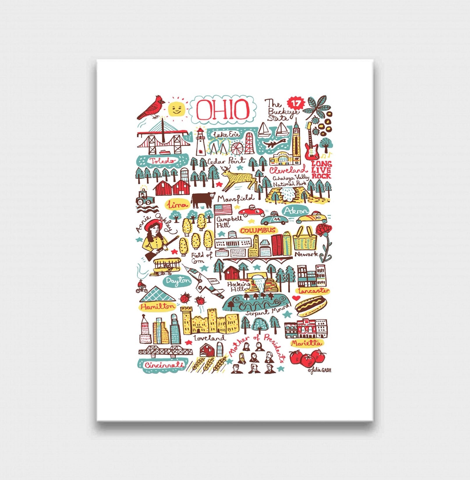 Ohio Art Print - Julia Gash