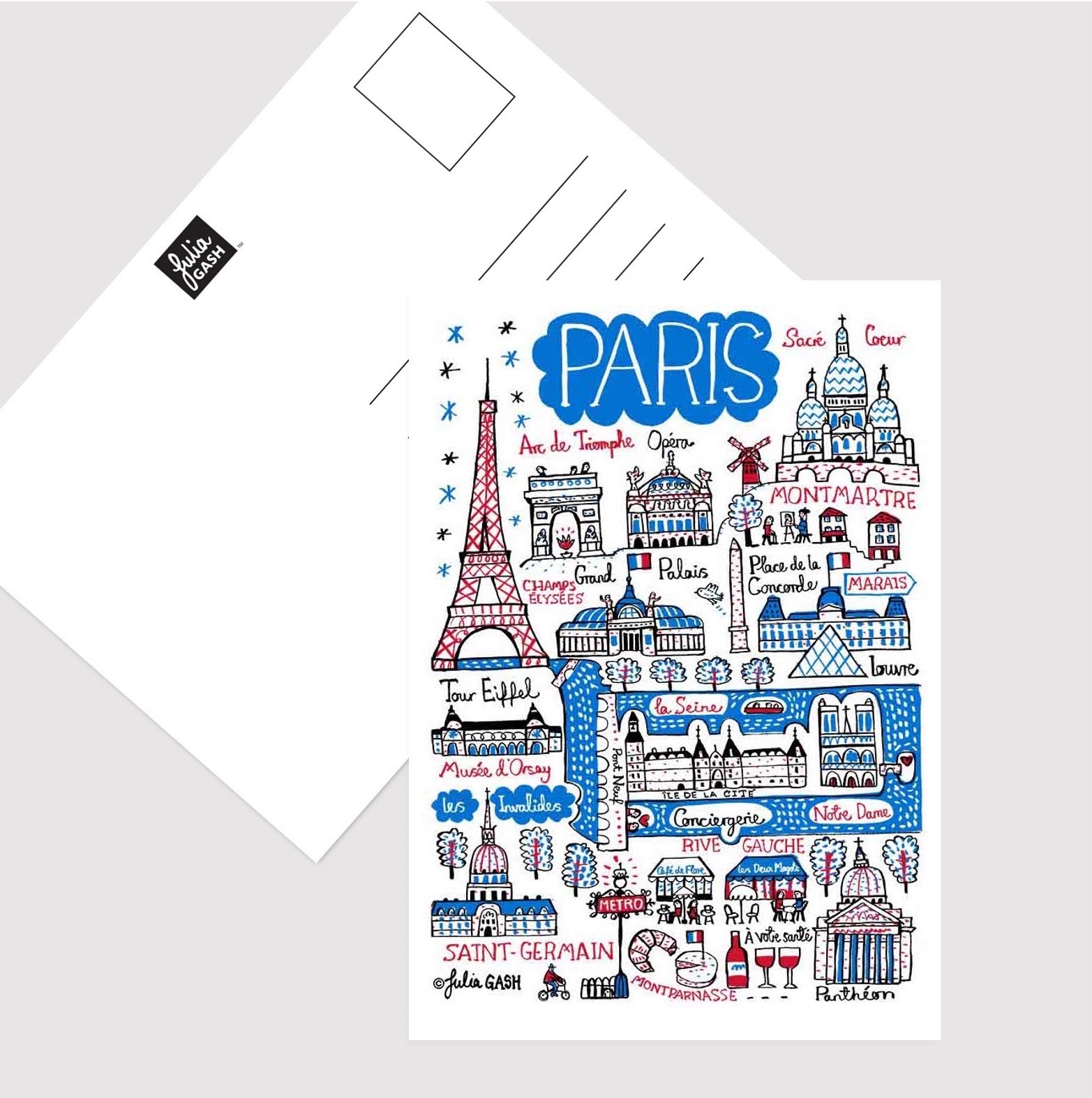 Paris Postcard - Julia Gash