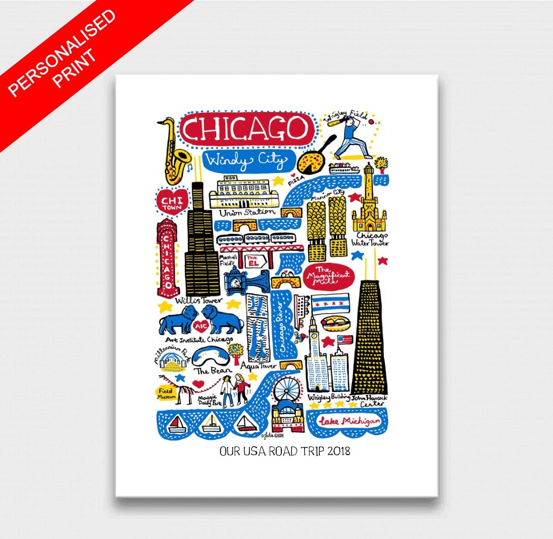 Chicago Art Print - Julia Gash