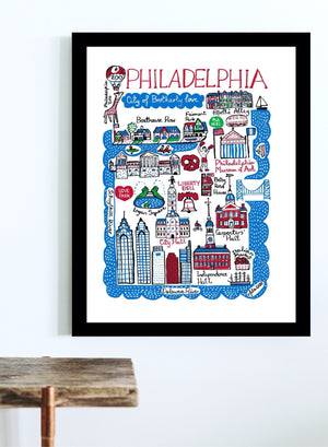 Philadelphia Art Print - Julia Gash