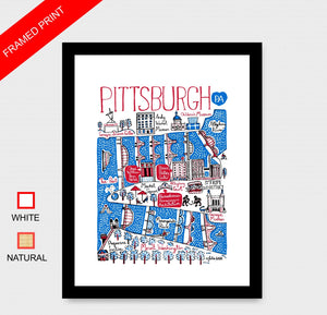 Pittsburgh Art Print - Julia Gash