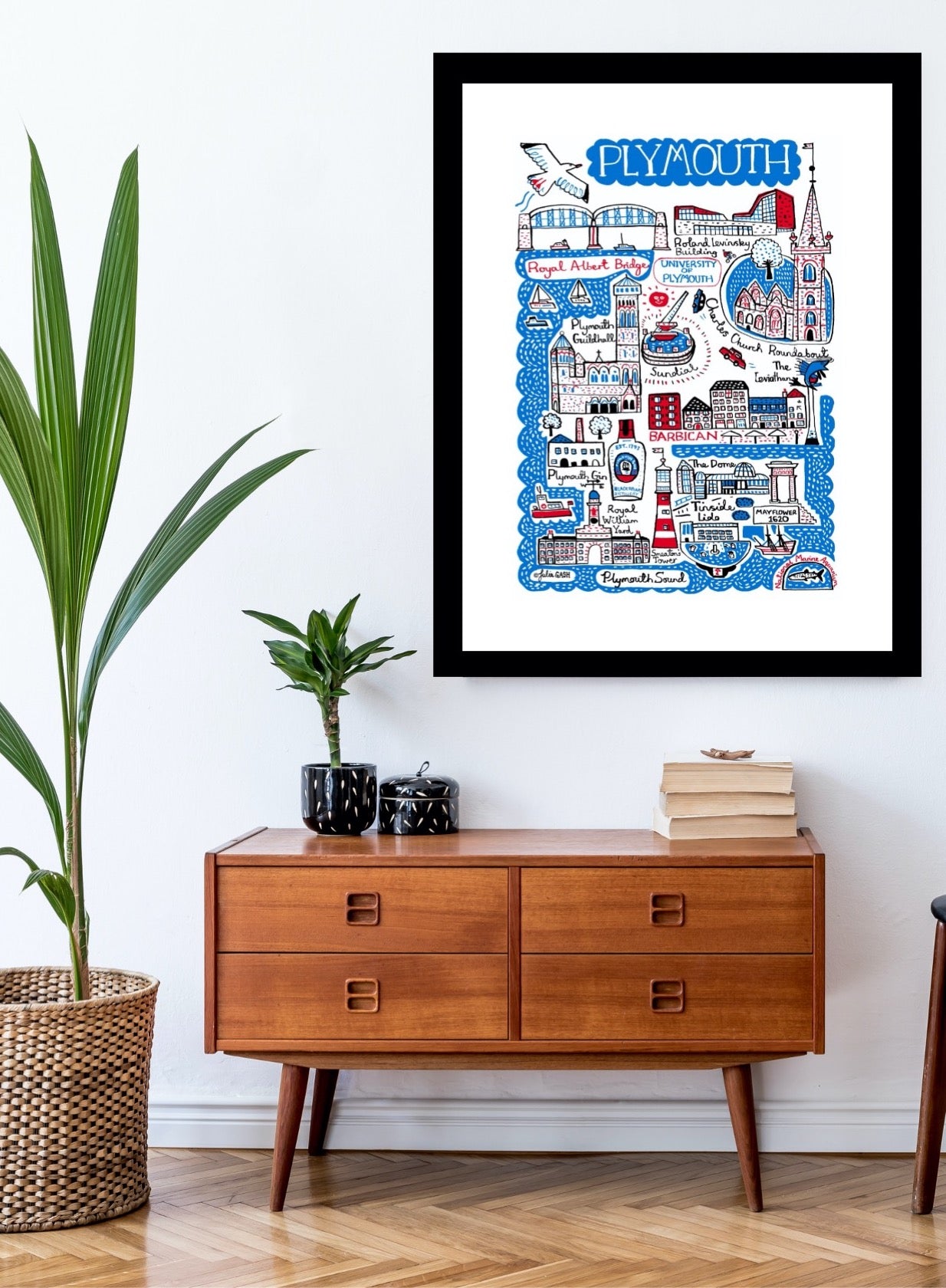 Plymouth Art Print - Julia Gash