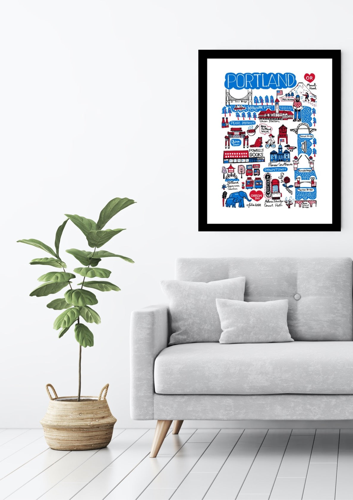Portland Art Print - Julia Gash