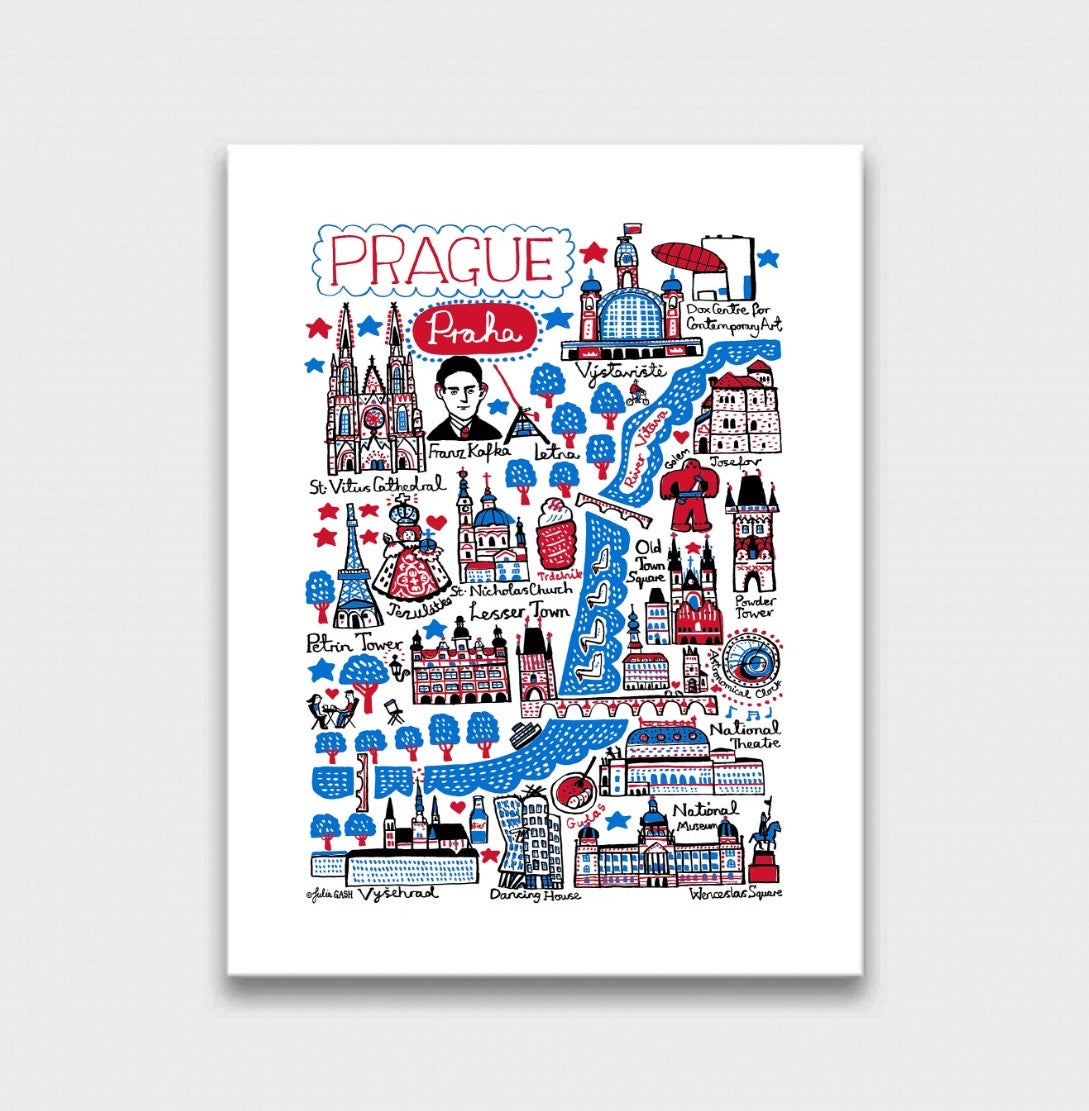 Prague Art Print - Julia Gash