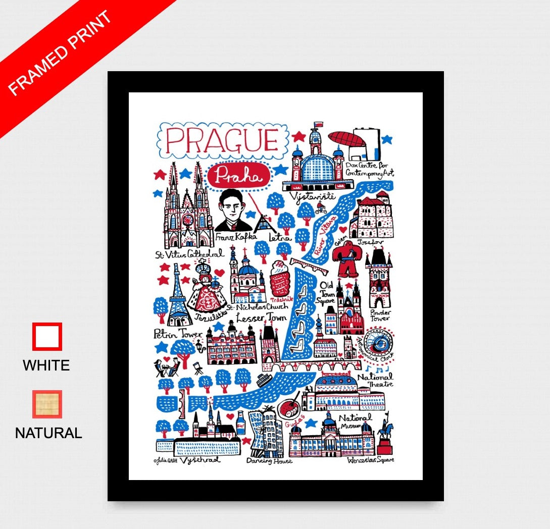 Prague Art Print - Julia Gash