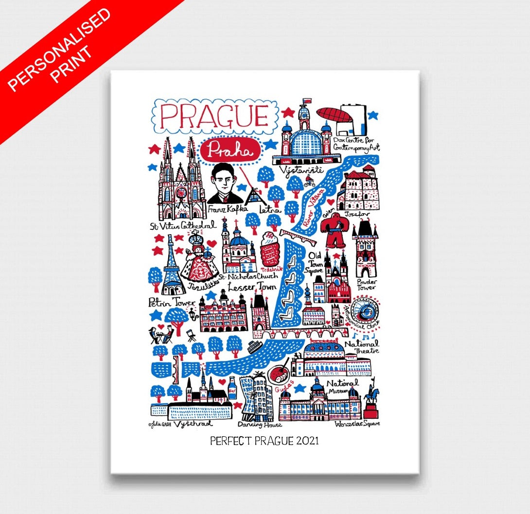 Prague Art Print - Julia Gash