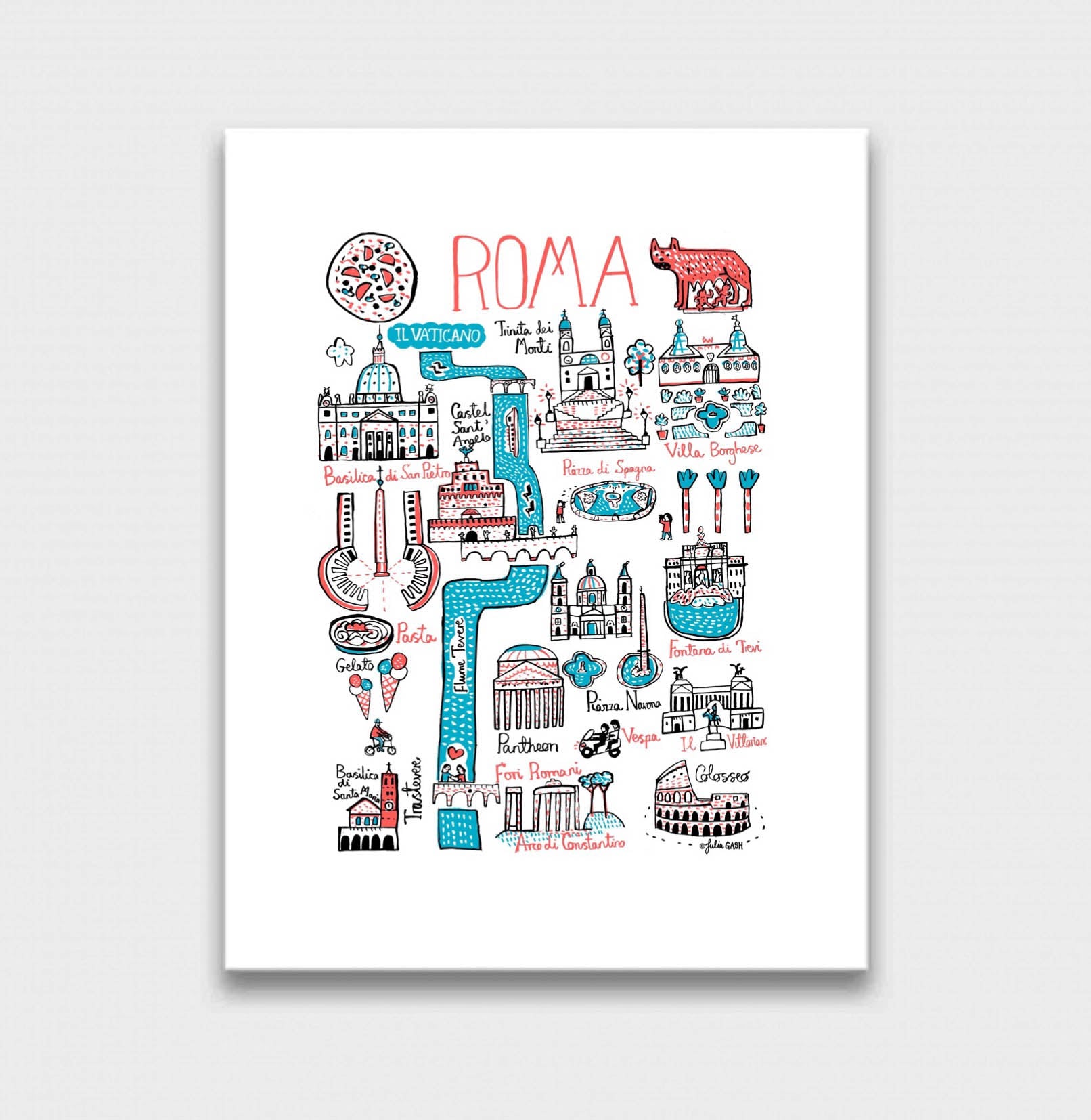 Roma Art Print - Julia Gash