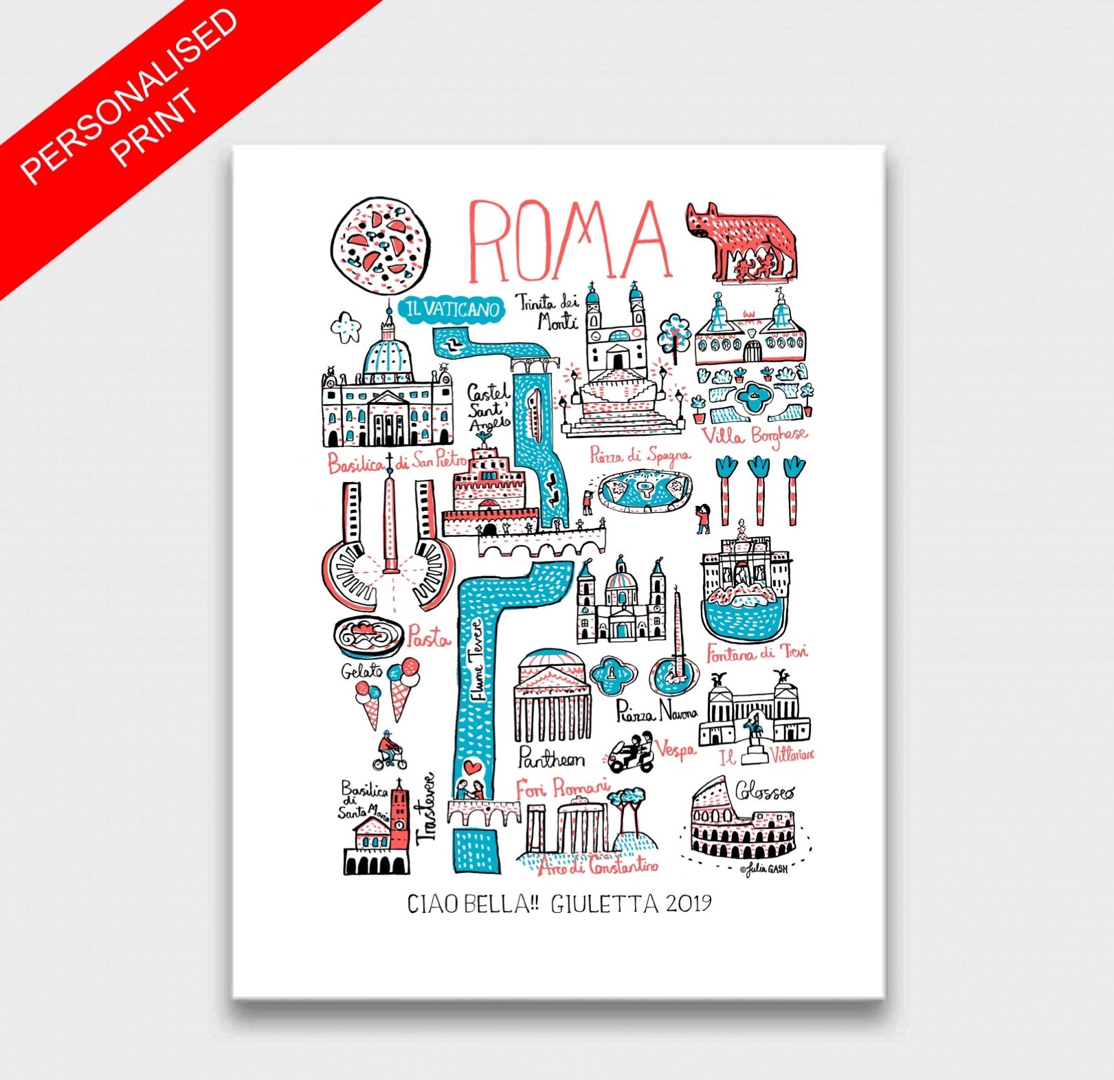 Roma Art Print - Julia Gash