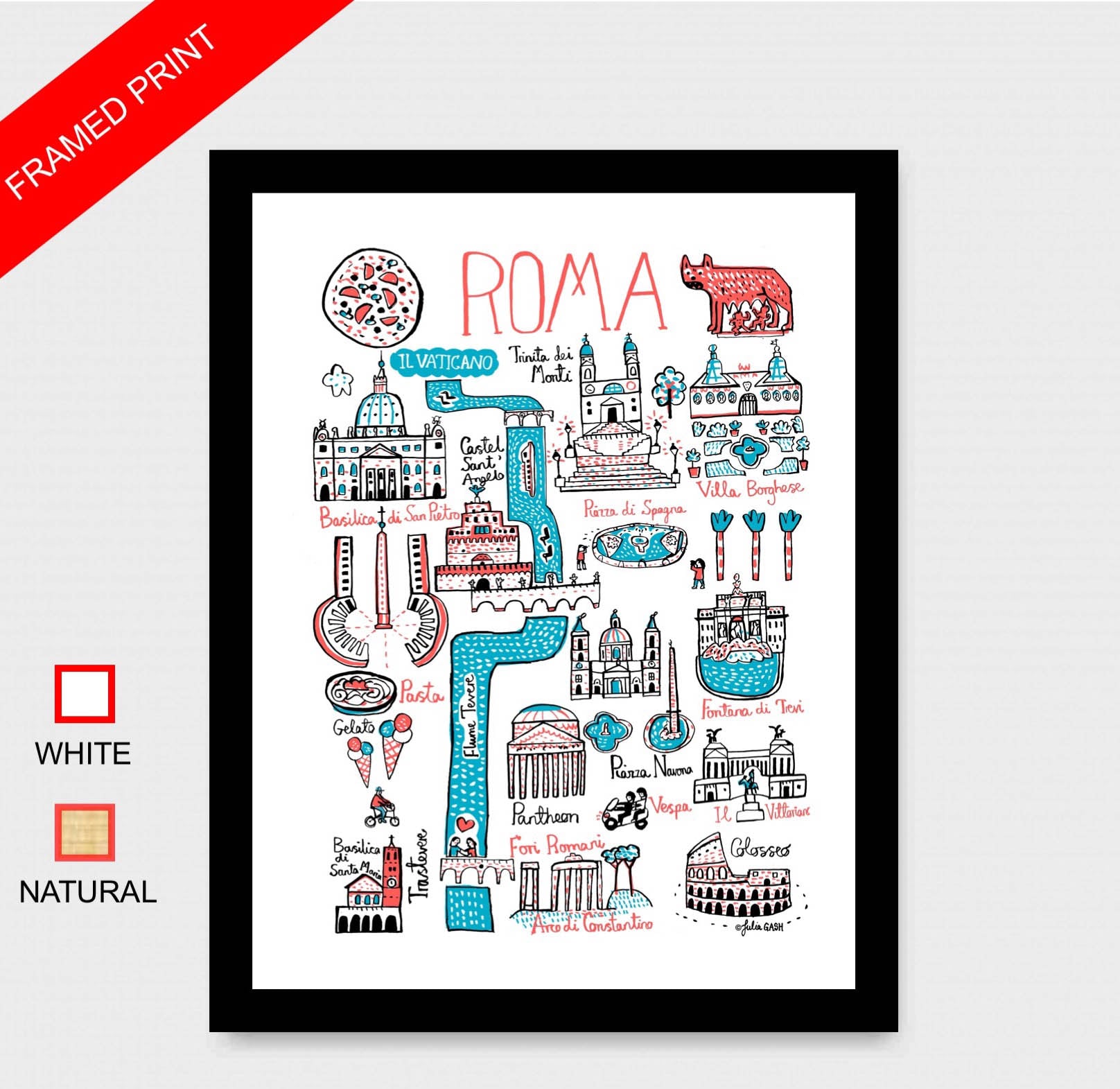 Roma Art Print - Julia Gash
