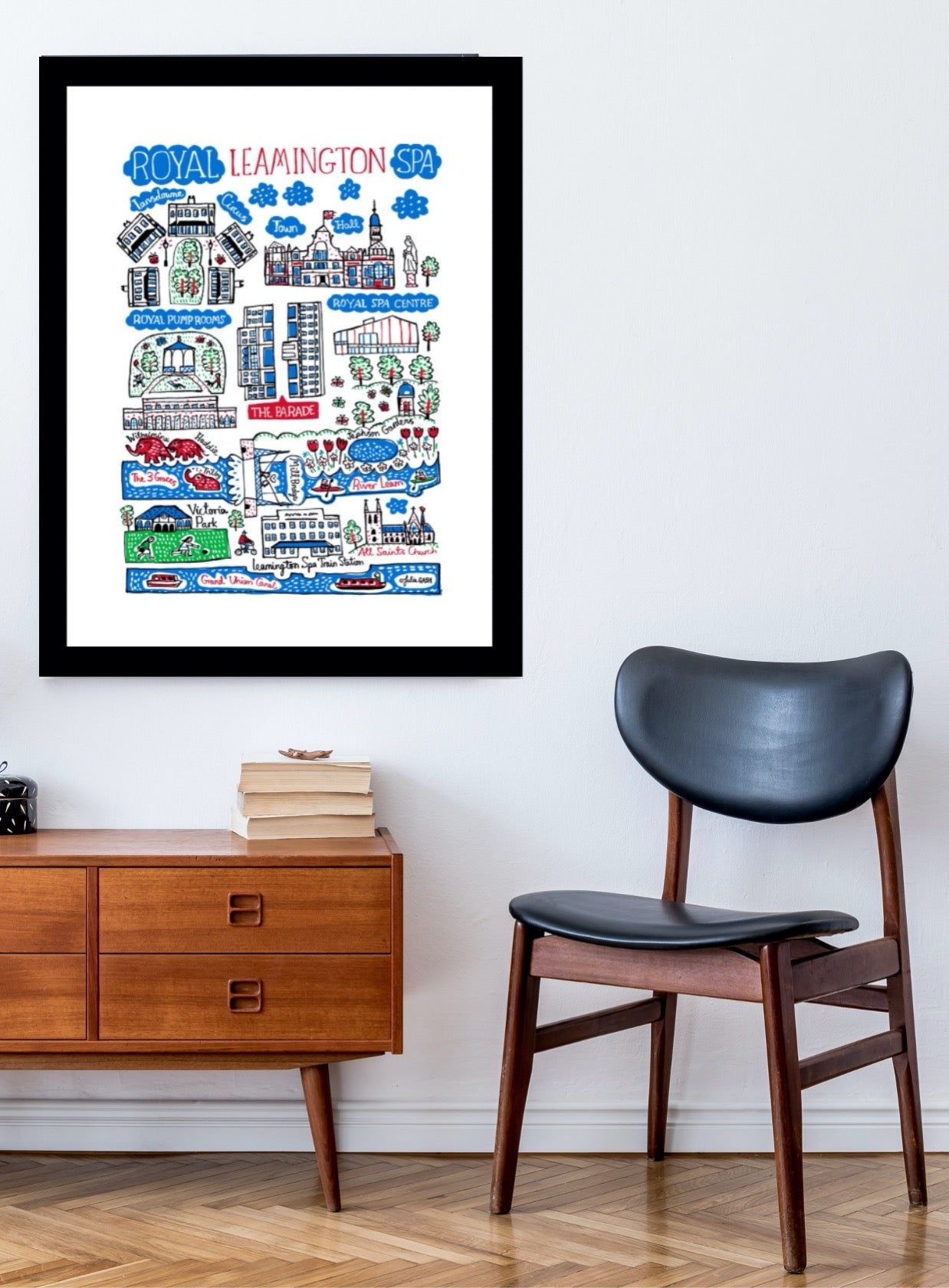 Leamington Spa Art Print - Julia Gash