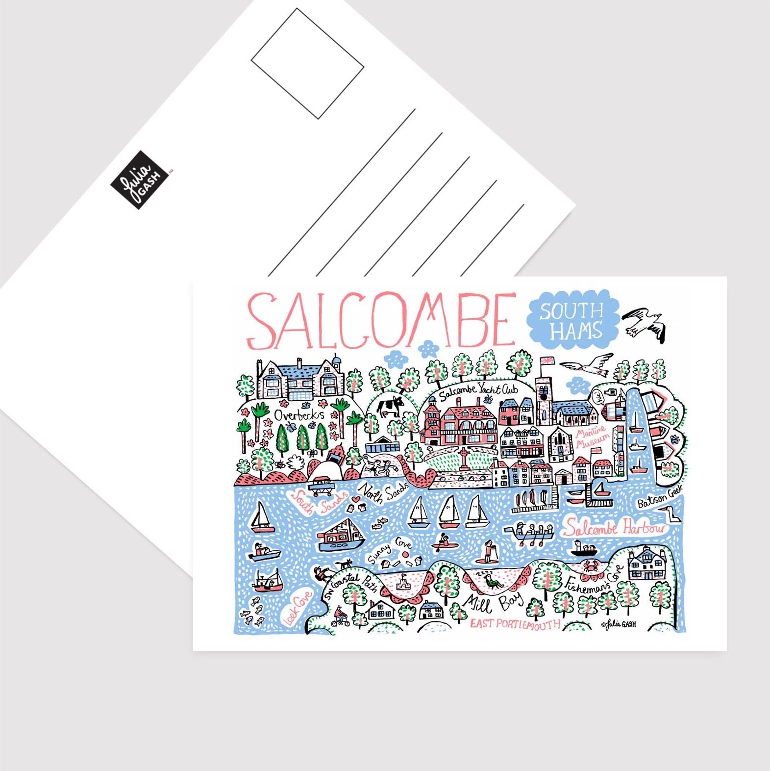 Salcombe Postcard - Julia Gash