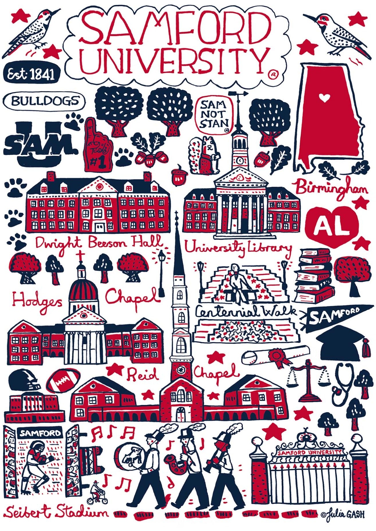 Samford University by Julia Gash