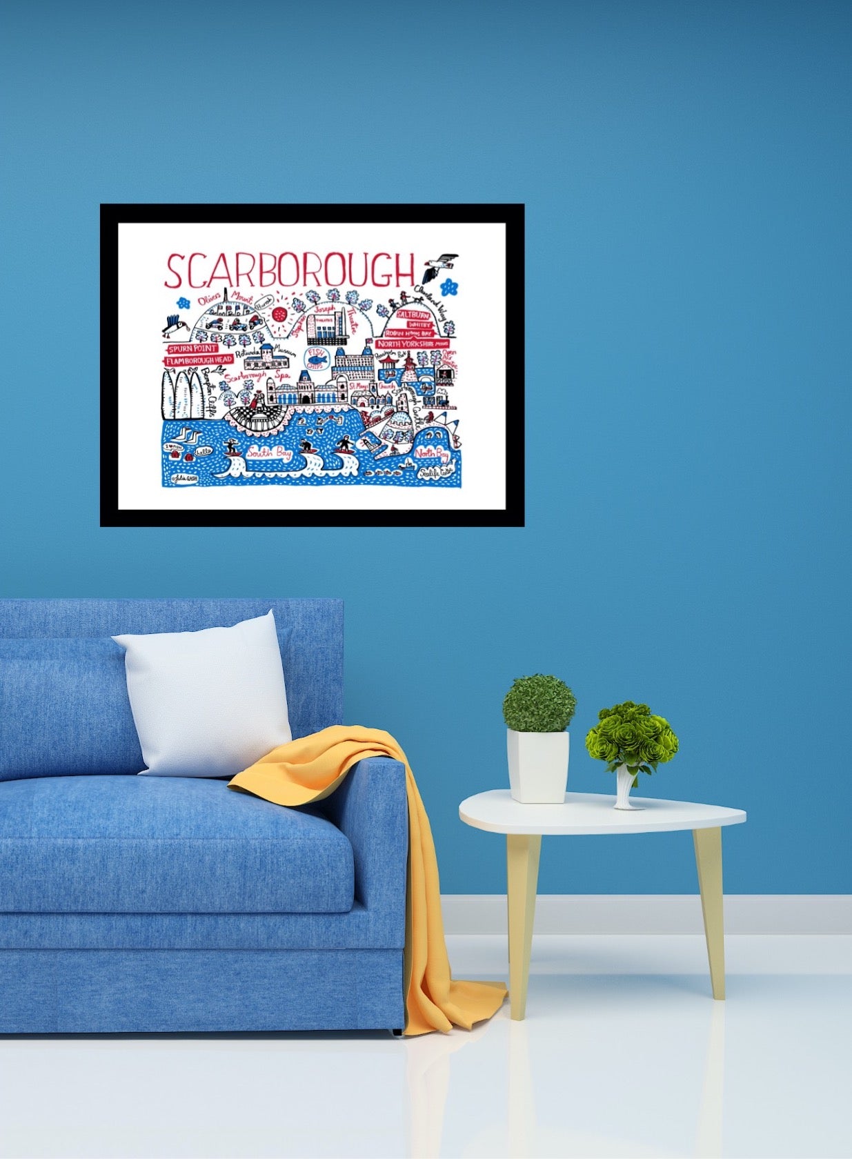 Scarborough Art Print - Julia Gash