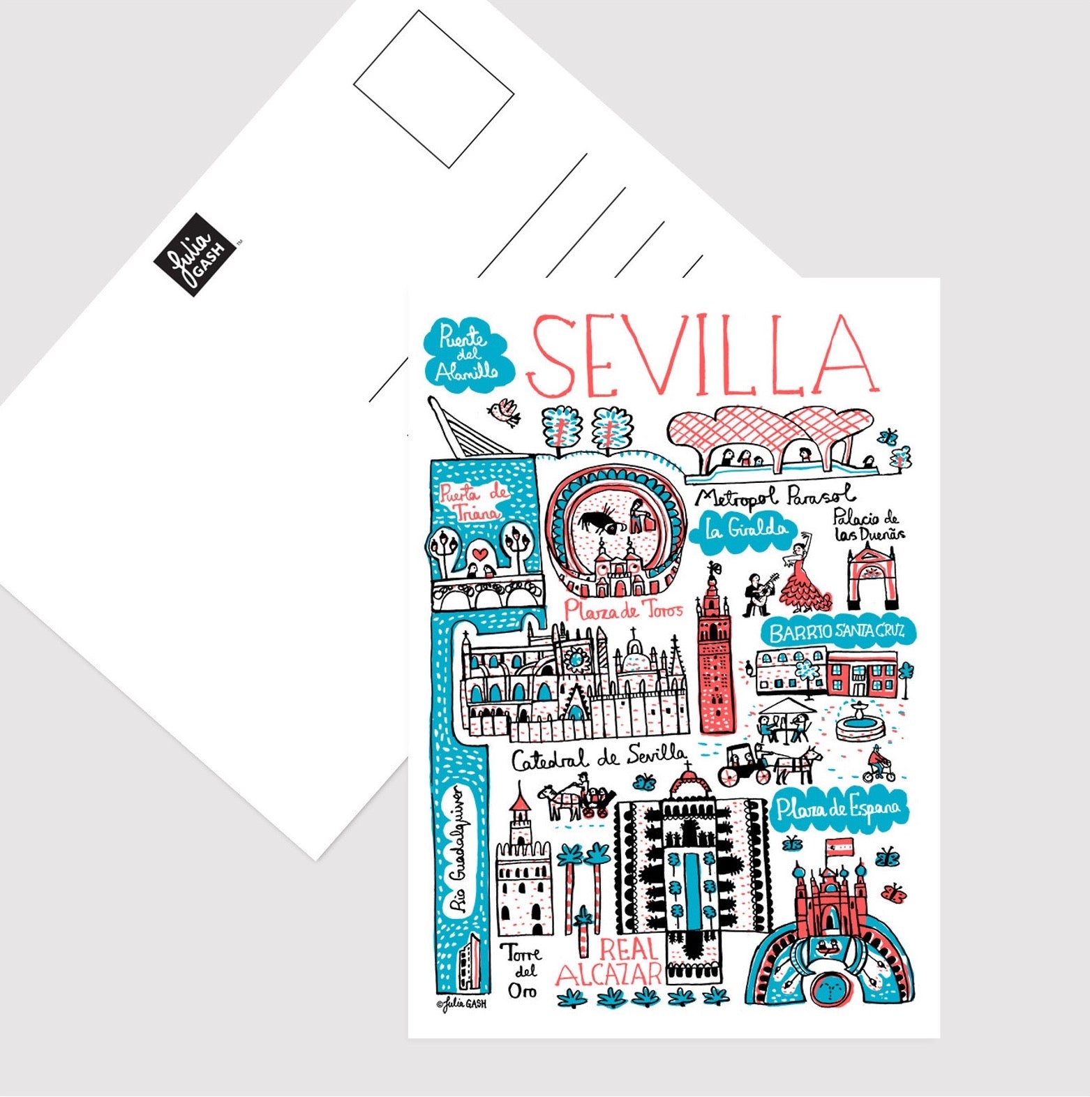 Sevilla Postcard by Julia Gash