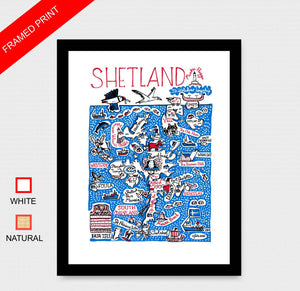 Shetland Art Print - Julia Gash
