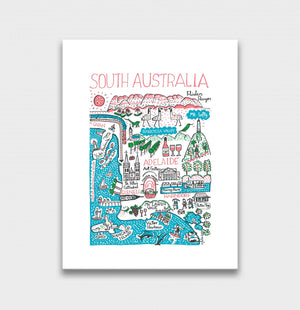 South Australia Art Print - Julia Gash