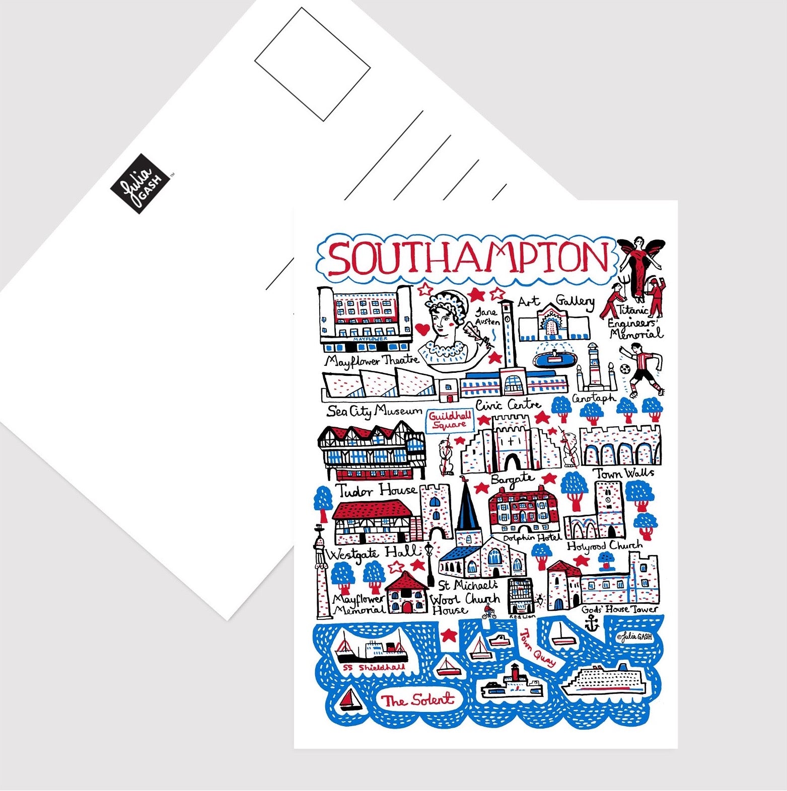 Southampton Postcard - Julia Gash
