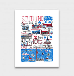 Southend On Sea Art Print - Julia Gash