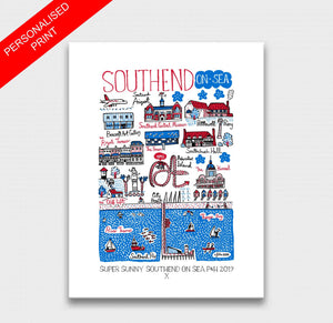 Southend On Sea Art Print - Julia Gash
