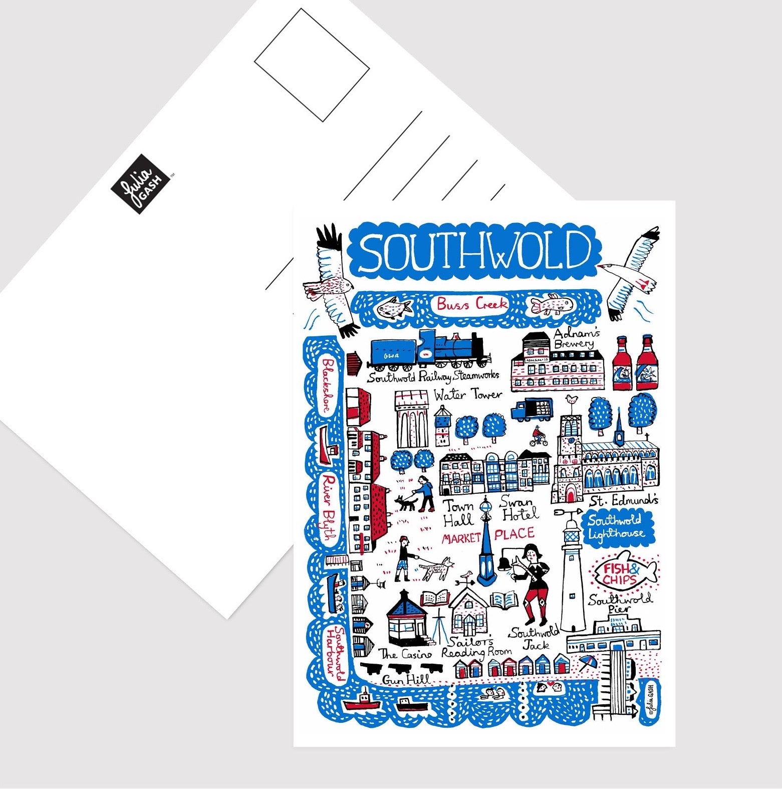 Southwold Postcard - Julia Gash