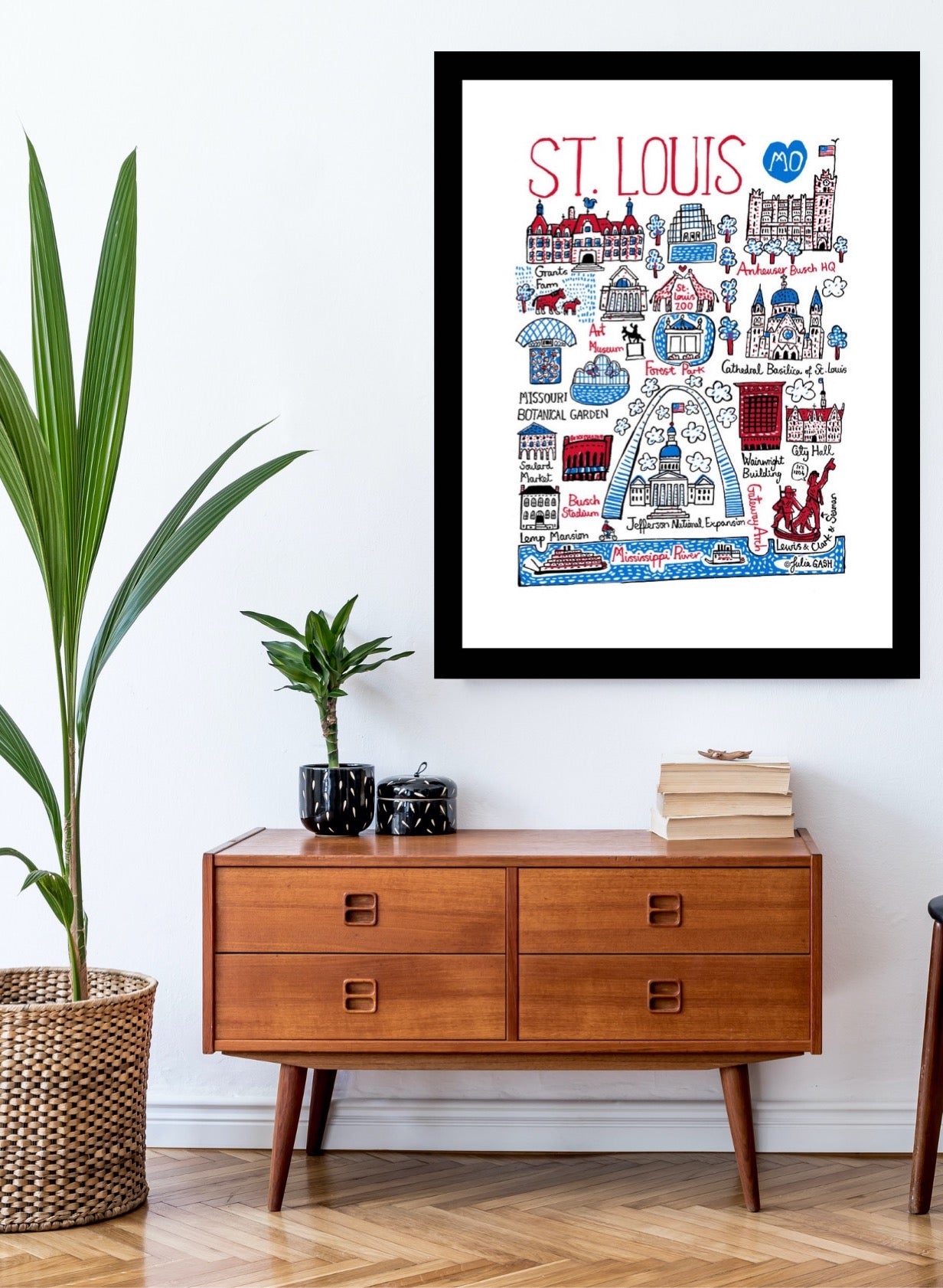 St Louis Art Print - Julia Gash